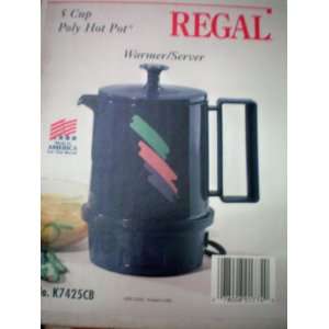  Regal 5 Cup Poly Hot Pot Warmer/Server    New Old Stock 