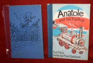 greetings from michigan lot of 2 anatole hardback books by eve titus 