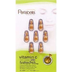  Perlabella Vitamin C Anti Aging Face PureDose Pearls 7ct x 