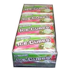 Ice Breakers Ice Cubes Kiwi Watermelon Gum   8 Pack  