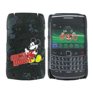 Blackberry Bold 9700 9780 Mickey Mouse Black Case  