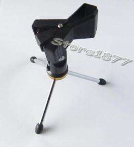 New Desk Top Tripod Mic Stand Spring style Clip J001  