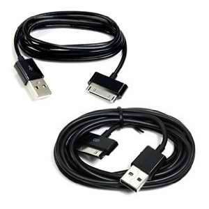 2PCS 3 feet Black Color USB Charger and Sync Data Cable for iPod touch 