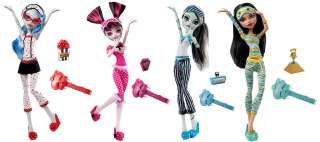 Monster High Dead Tired Complete set of 4 Dolls Doll  