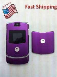 Motorola RAZR V3 Purple T mobile Cell Phone  