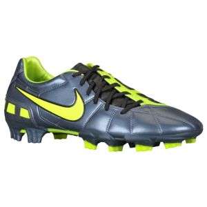 Nike Total90 Strike III FG   Mens   Soccer   Shoes   Metallic Blue 