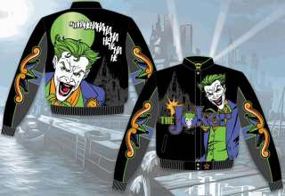   14 Batman Movie JOKER Black Green Blue Fall Jacket Coat 2011  