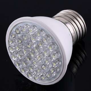 Bright 110V/220V 1.9W E27 38 LED White Light Bulb Lamp  