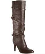 style #311924901 brown leather Pasha wrapped tall boots