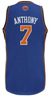   Anthony Jersey adidas Blue Swingman #7 New York Knicks Jersey  