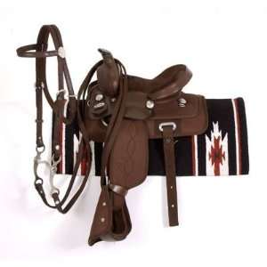  King Series Basic Synthetic Trail Saddle Package 1: Pet 