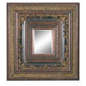   WD10006 DG Entwined Borders Wall Mirror in Dark Gold