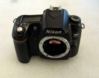 Nikon D80 10.2 MP Digital SLR Black CAMERA BODY Only 11,213 Shutter 
