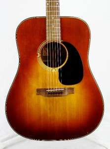 Vintage 72 Gibson Kalamazoo USA J 45 J45 Acoustic Guitar w/Case 25.5 