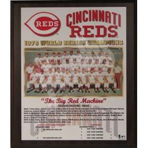  1976 Cincinnati Reds Major League Baseball World Series 