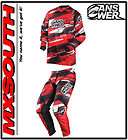 Answer Stewart CYK Motocross Pants Jersey Combo Red 36  