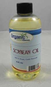 Soybean Oil   Organic 100% Pure 8 Oz 608866776147  