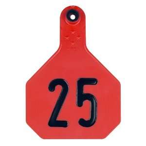   Tex Ear Tags   Large Numbered Cattle ID Tags   76 100: Pet Supplies