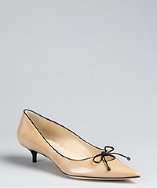 Jimmy Choo brown sugar patent leather pointed toe
