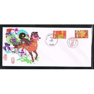  on the Cover. Stamps Canceled With The Last Day of Lunar Calendar 