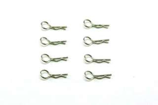 Body Pins (Clips) 8 Pack RC Nitro, Electric Buggy, Truck, Car Redcat 