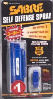 Sabre Pepper Spray .54oz Hard Case W/Key Ring HC 14  