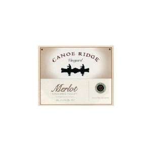  Canoe Ridge Merlot 2007 750ML Grocery & Gourmet Food