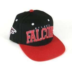 NFL Licensed Atlanta Falcons 2 Tone Flat Bill Snap Back Baseball Hat 
