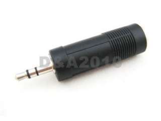 10 x 1/8 3.5mm male to 1/4 female plug stereo adapters  