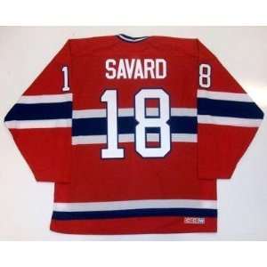  Denis Savard Montreal Canadiens Ccm Maska 93 Cup Jersey 