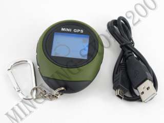 portable Mini GPS Receiver Location Finder Keychain 864  