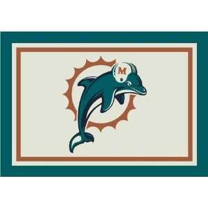  NFL Team Spirit Rug   Miami Dolphins