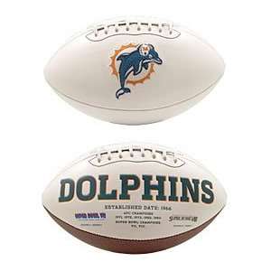  Miami Dolphins NFL Signature Series Football Sports 