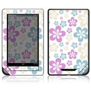   Nook Color Decal Sticker Skin   Flowers in 