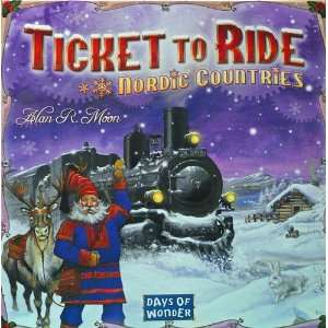  Ticket to Ride Nordic and Ticket to Ride Card Game Bundle 