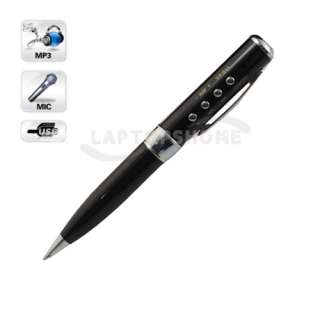   4GB E502 Spy Pen Digital Hidden Voice Recorder Dictaphone Black  