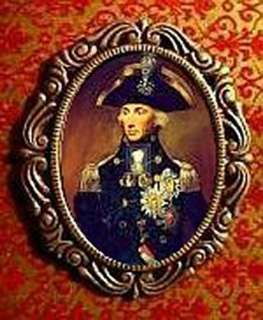 ADMIRAL SIR HORATIO NELSON~ MINIATURE Dollhouse PICTURE  