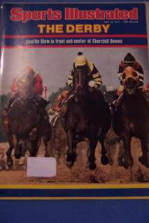 1977 Sports Illustrated KENTUCKY Derby SEATTLE SLEW  