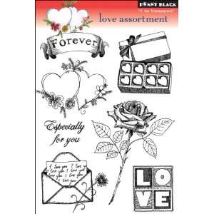  Penny Black Clear Stamps, Love Assortment: Everything Else