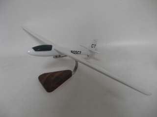 Schleicher ASW 15 Glider Sailplane Airplane Wood Model  