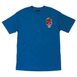 Santa Cruz DEAD POOL Skateboard T Shirt BLUE LRG  