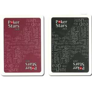  Poker Stars 100% Plastic Copag Playing Cards   2 Decks 