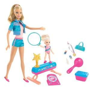    Barbie I Can Be: Gymnastics Coach Doll Play Set: Toys & Games