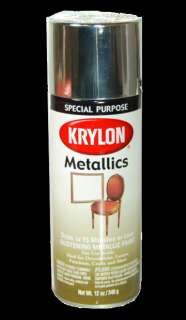 New KRYLON 1707 CHROME METALLIC Spray Paint Can  