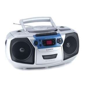   SC 700 PORTABLE CD PLAYER WITH CASSETTE By SUPERSONIC Electronics