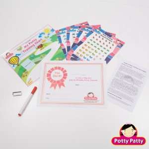  Potty Patty Potty Training Chart and Reward Sticker Set 