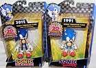 SONIC The Hedgehog FIGURE Through Time LOT 1991 + 2011 