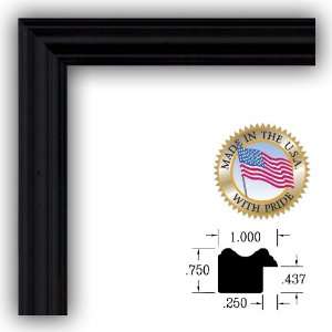 6x8 / 6 x 8 Black Stain on Red Leaf Maple Custom Picture Frame   Brand 