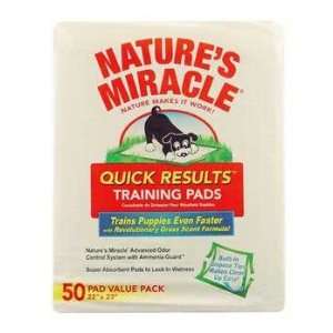  Natures Miracle Quick Results Training Pads 50 Count 