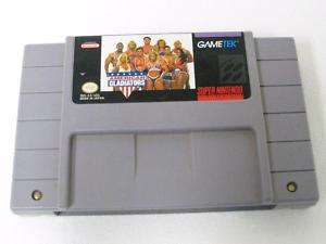 Super Nintendo SNES American Gladiators Game Cartridge  